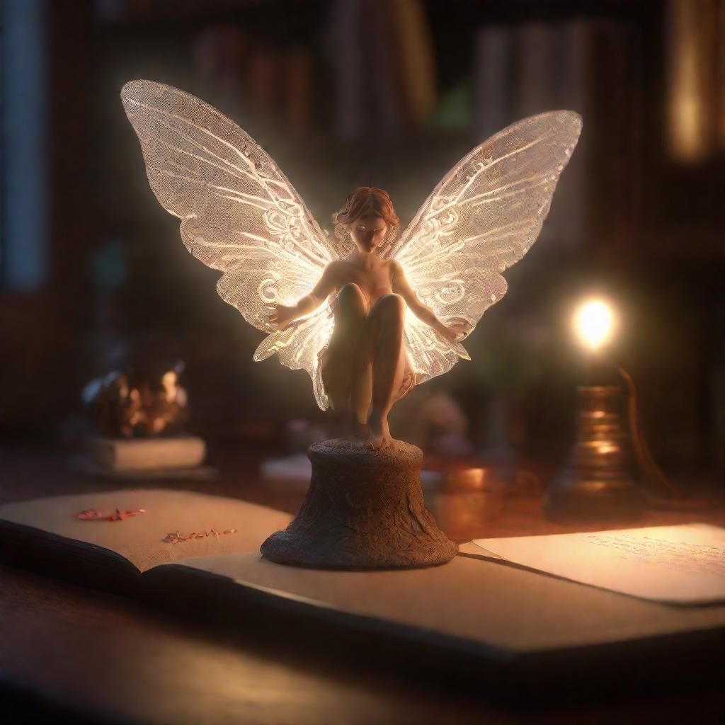 Portrait Of Desk Fairy