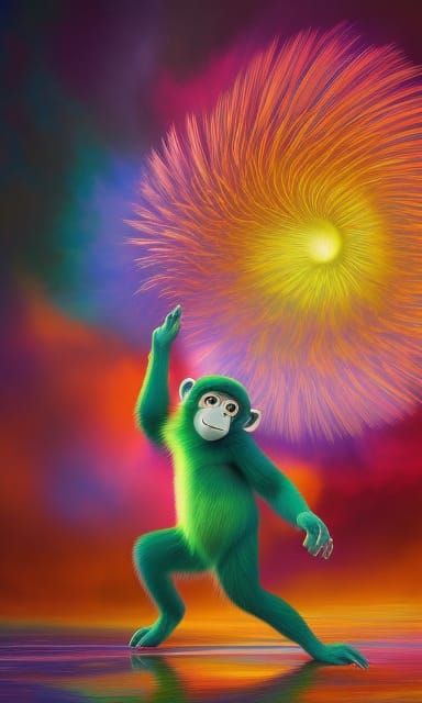 🎶like a monkey I've been dancin my whole life🎶