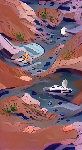 Space creek