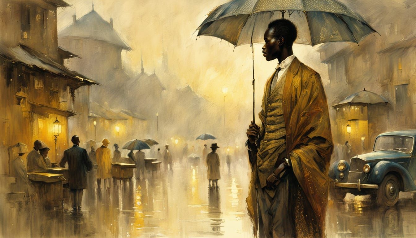  rainy day in the city  by @Shakaama