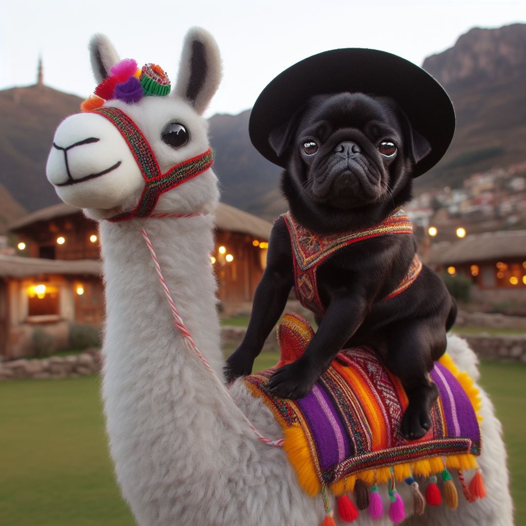 Rocco and the Llama