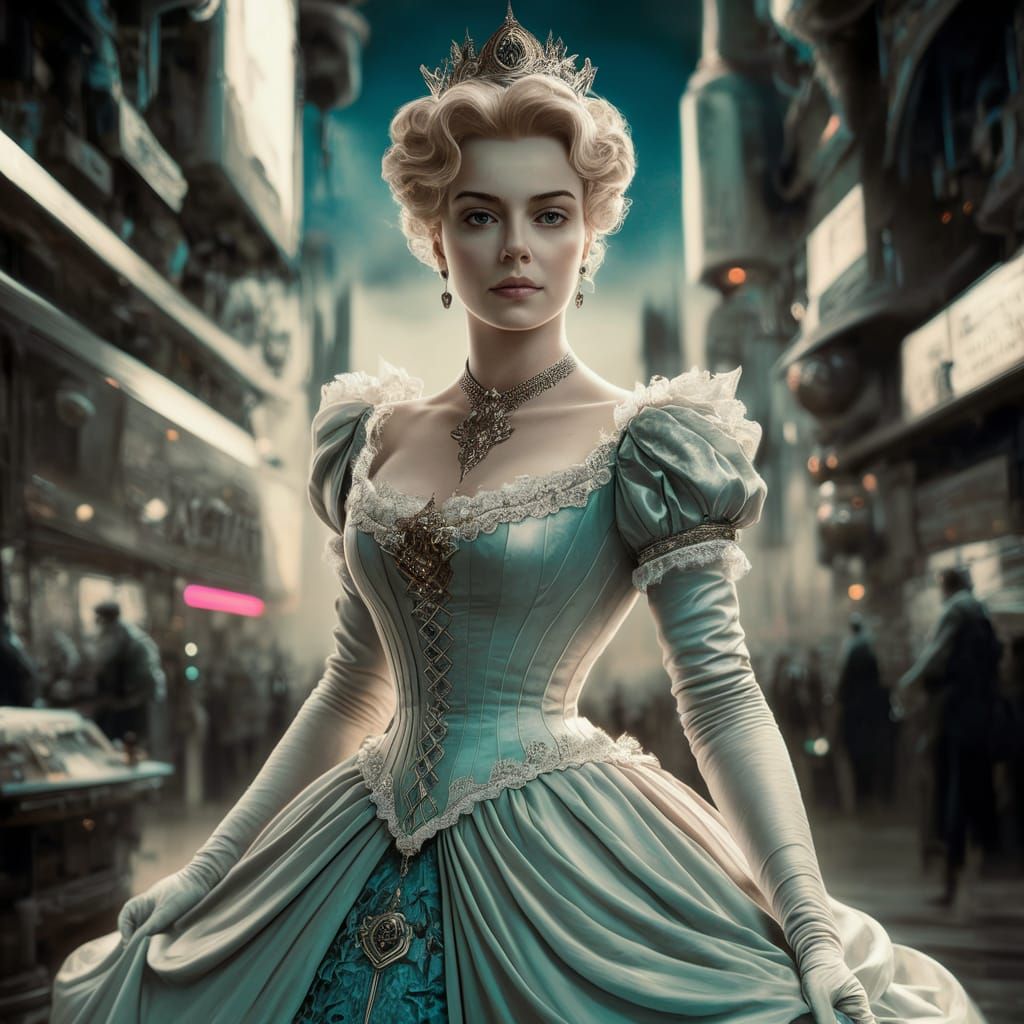 Aetherpunk Princess (Ideogram Edition)