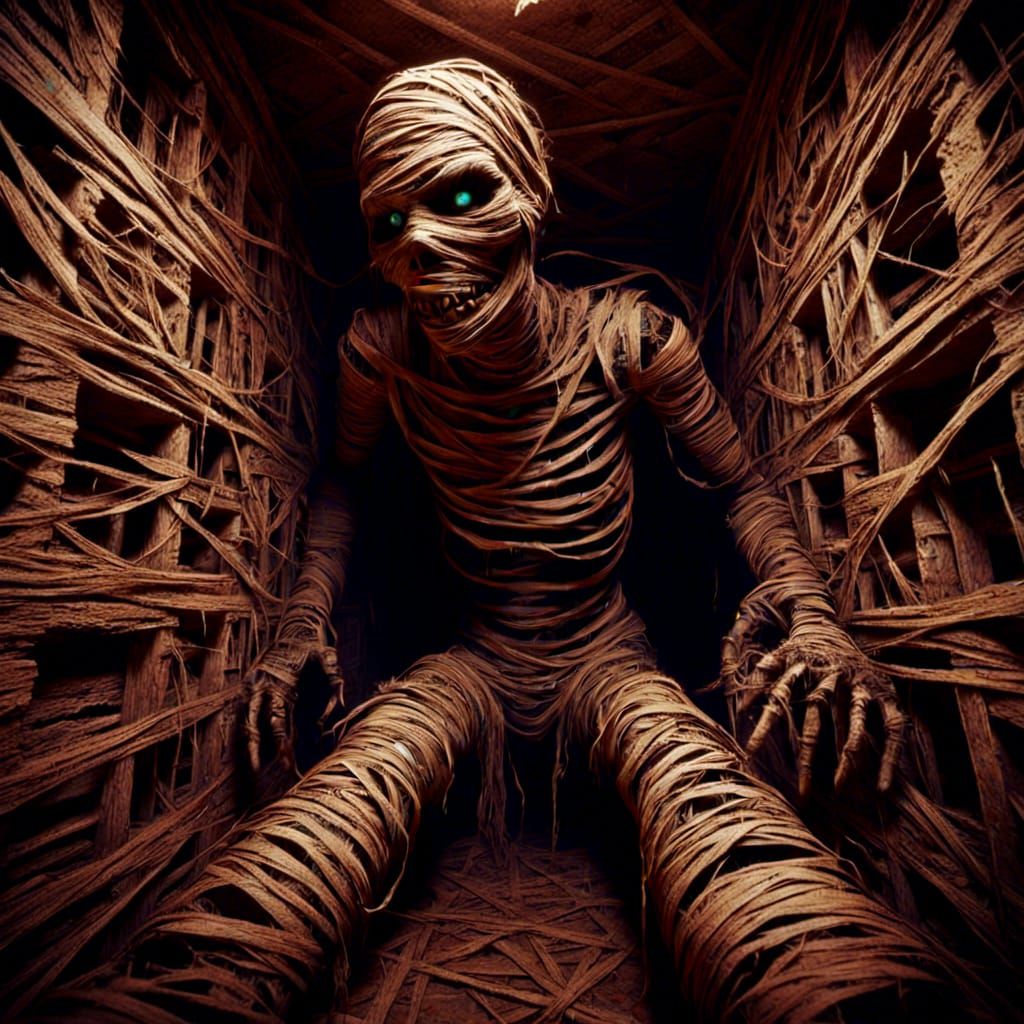  <lora:The Mummy:1.0>