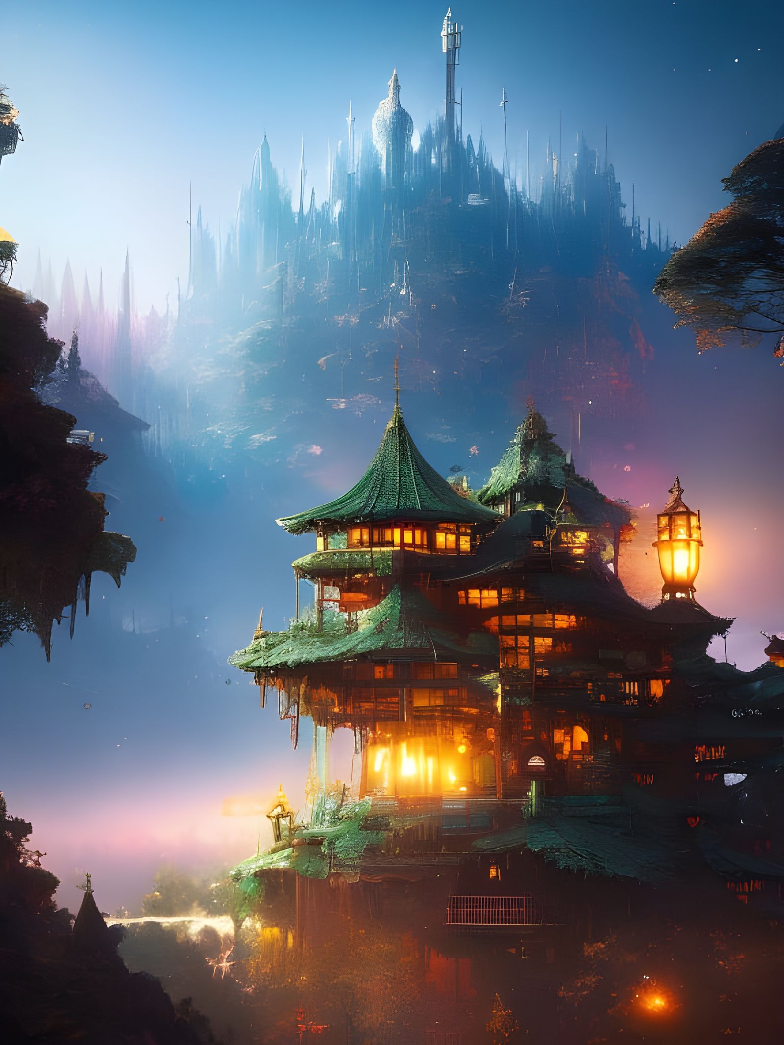 luminous AI Generated Artwork NightCafe Creator