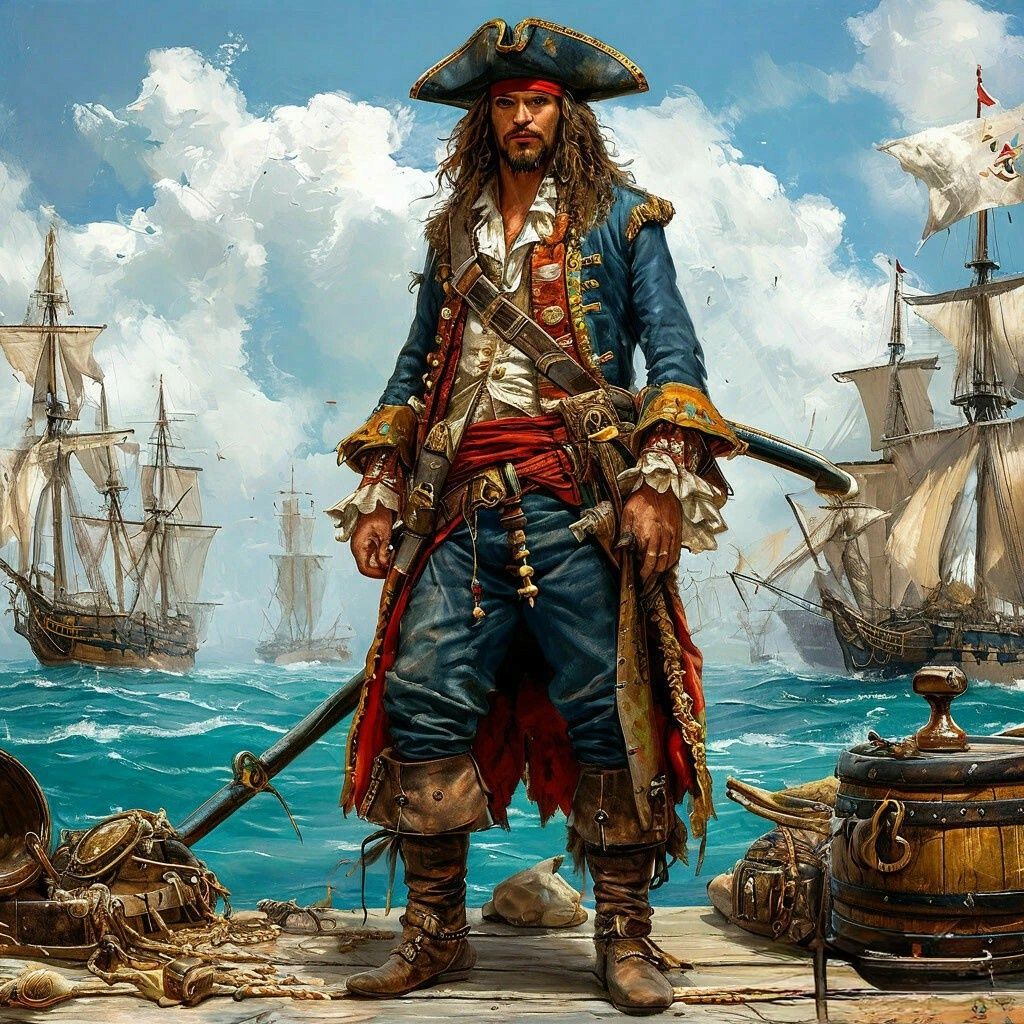 Пират 17-18 века
