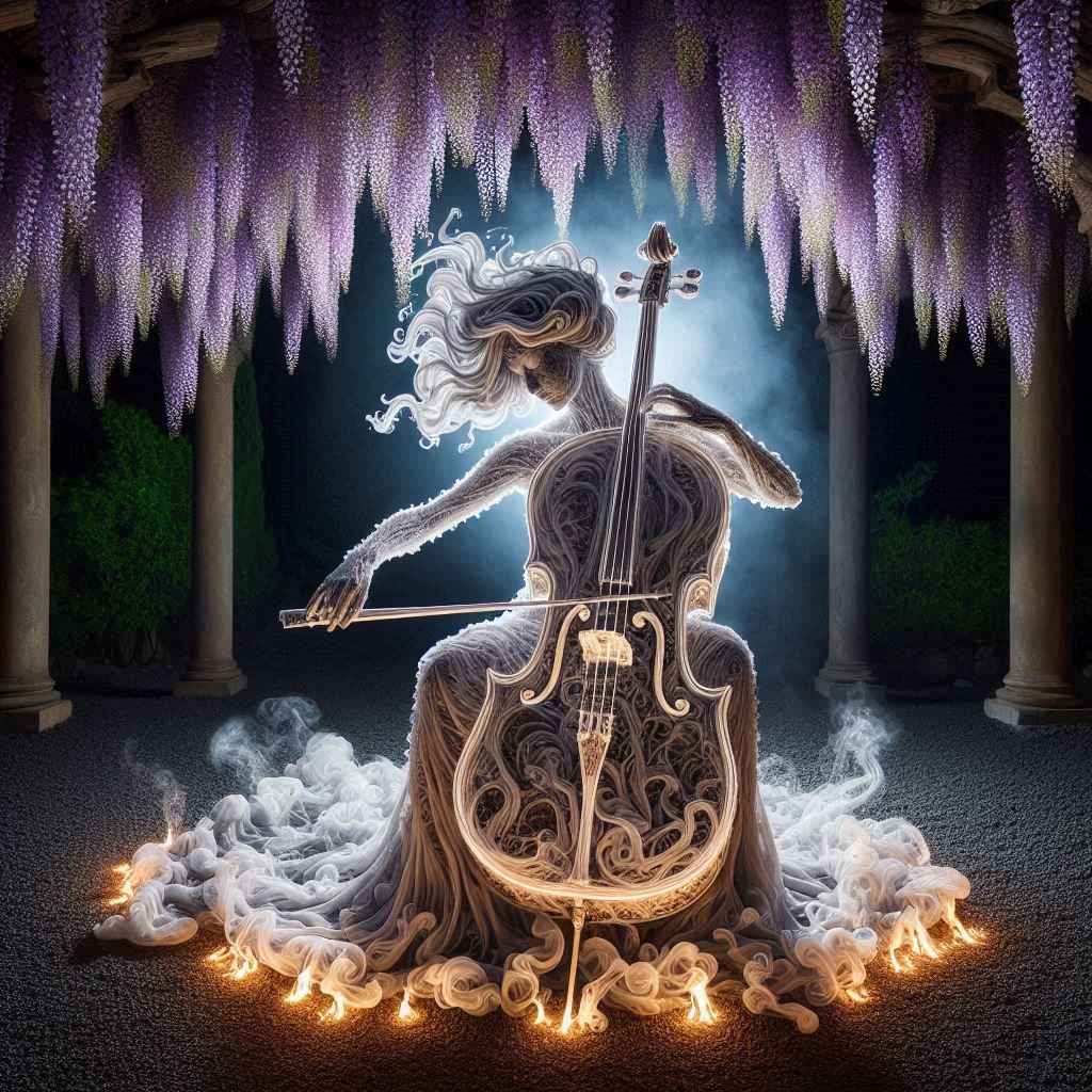 Fiery Cellist