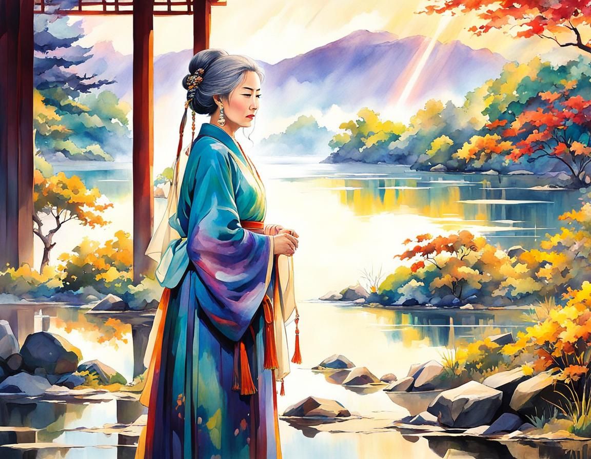 Li Qinzhao: Pure Serene music.  by @Etha