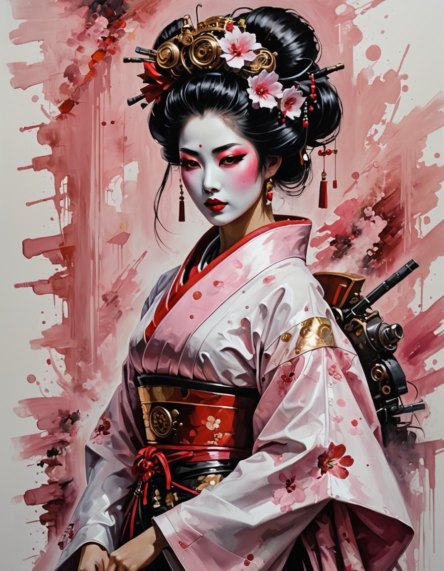 Geisha   by @Cilia