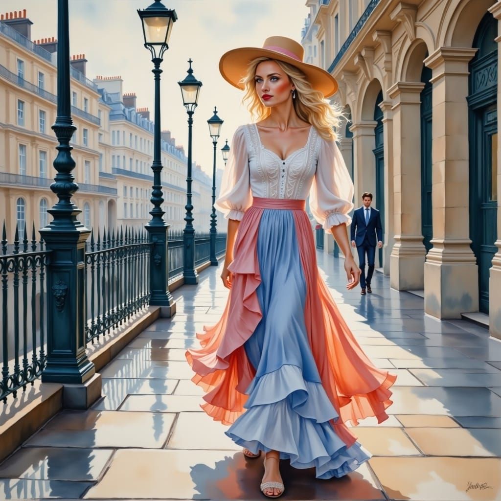 <lora:GouachePaintingFlux:1.0> 