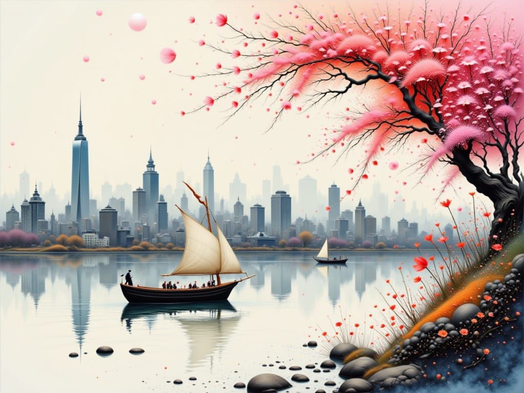 <lora:SOS SUNNY BRISE:1.0> -20000MIKRO
ASIAN-UKIO-E, CLIFFSIDE-MODERN-MANHATTEN-CITYSKYLINE, MIDDLE TIME IN THE CHERRY-BLOOMING
NEGATIVE-COL...