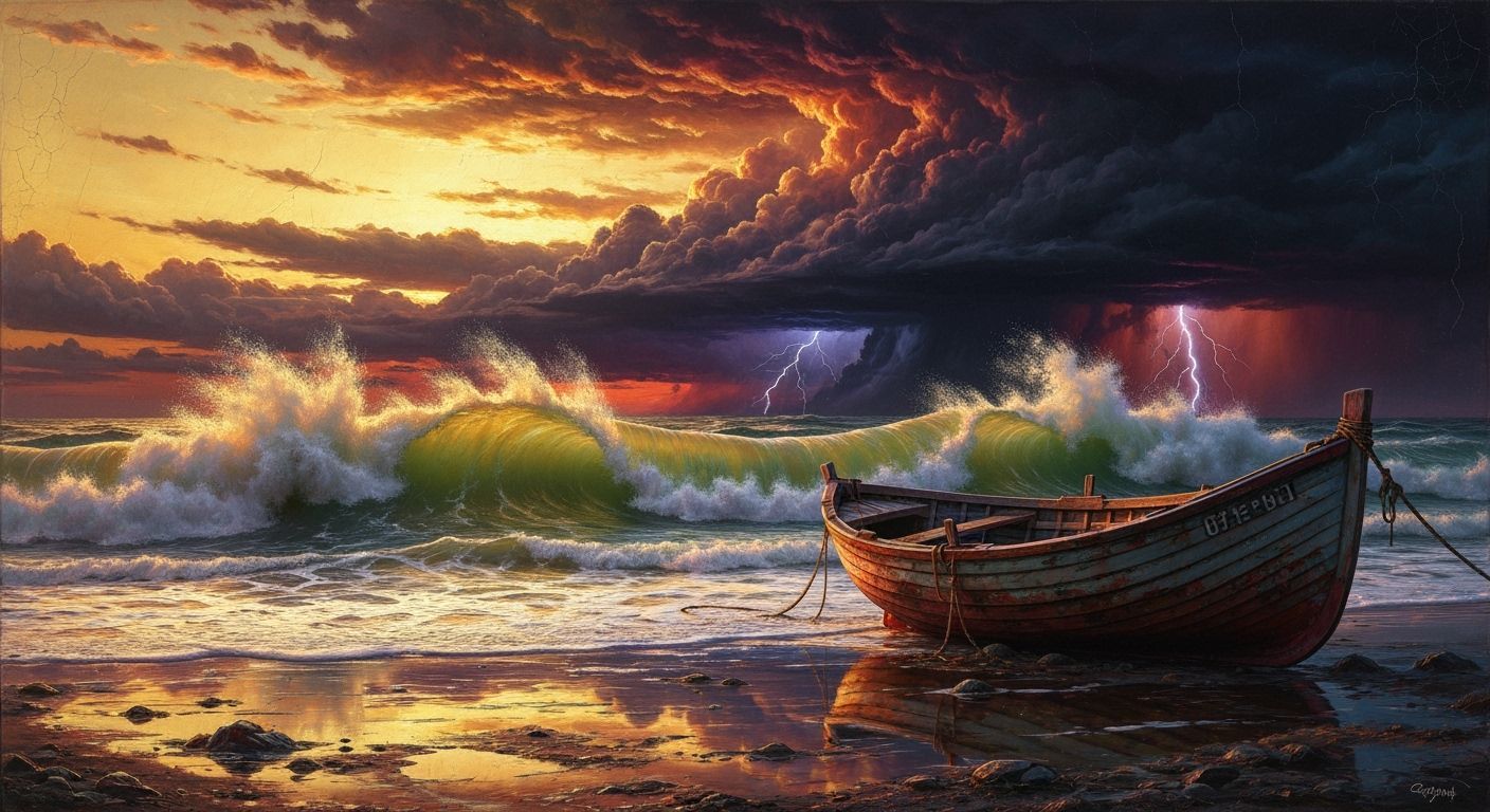 Apocalypse on Canvas  by @TheinvisibleMan