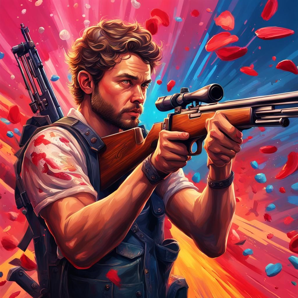 Cupid's got a shotgun