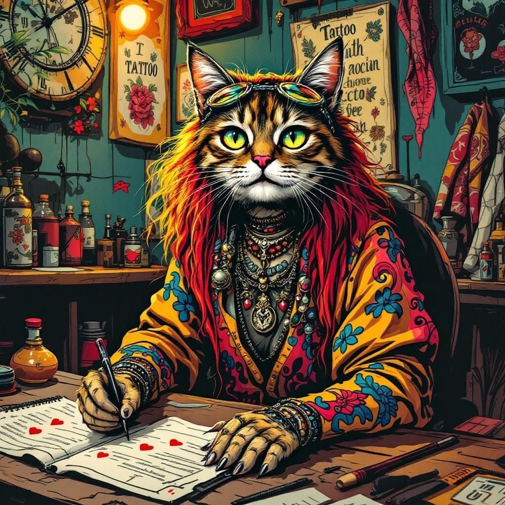 Cattooist  by @Sandi