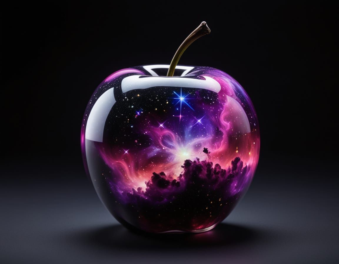 Nebula in an Apple