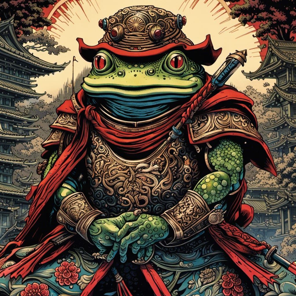 Battle Toad - User on NightCafe Creator - NightCafe Creator