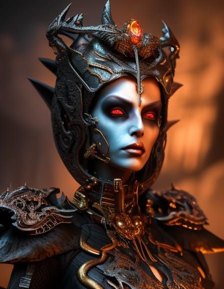 The Lich Queen - AI Generated Artwork - NightCafe Creator