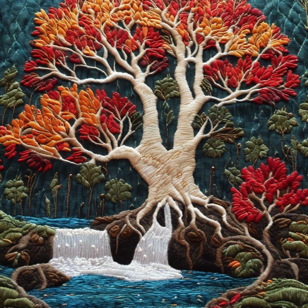 Embroidered   by @Filling The Empty