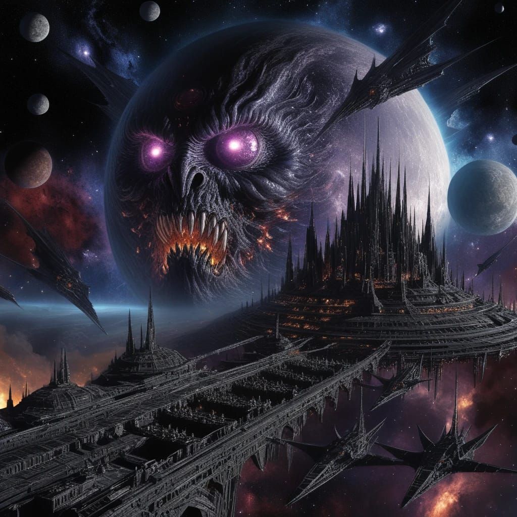 Galactic Overlord Sending Out its Conquering Forces