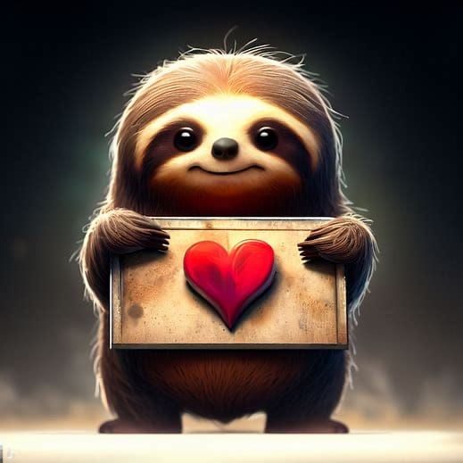 Heart Sloth