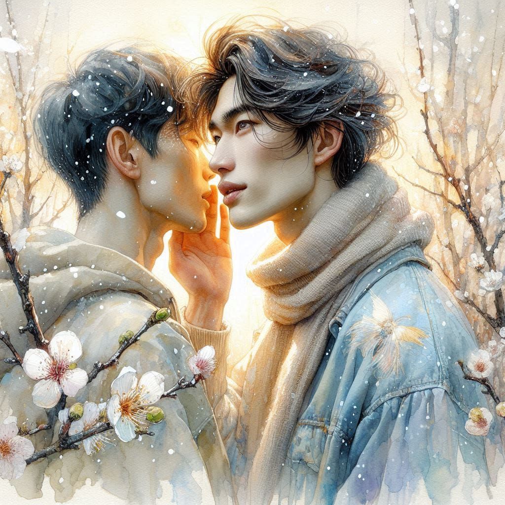 Best Friends - Blooming in the Snow