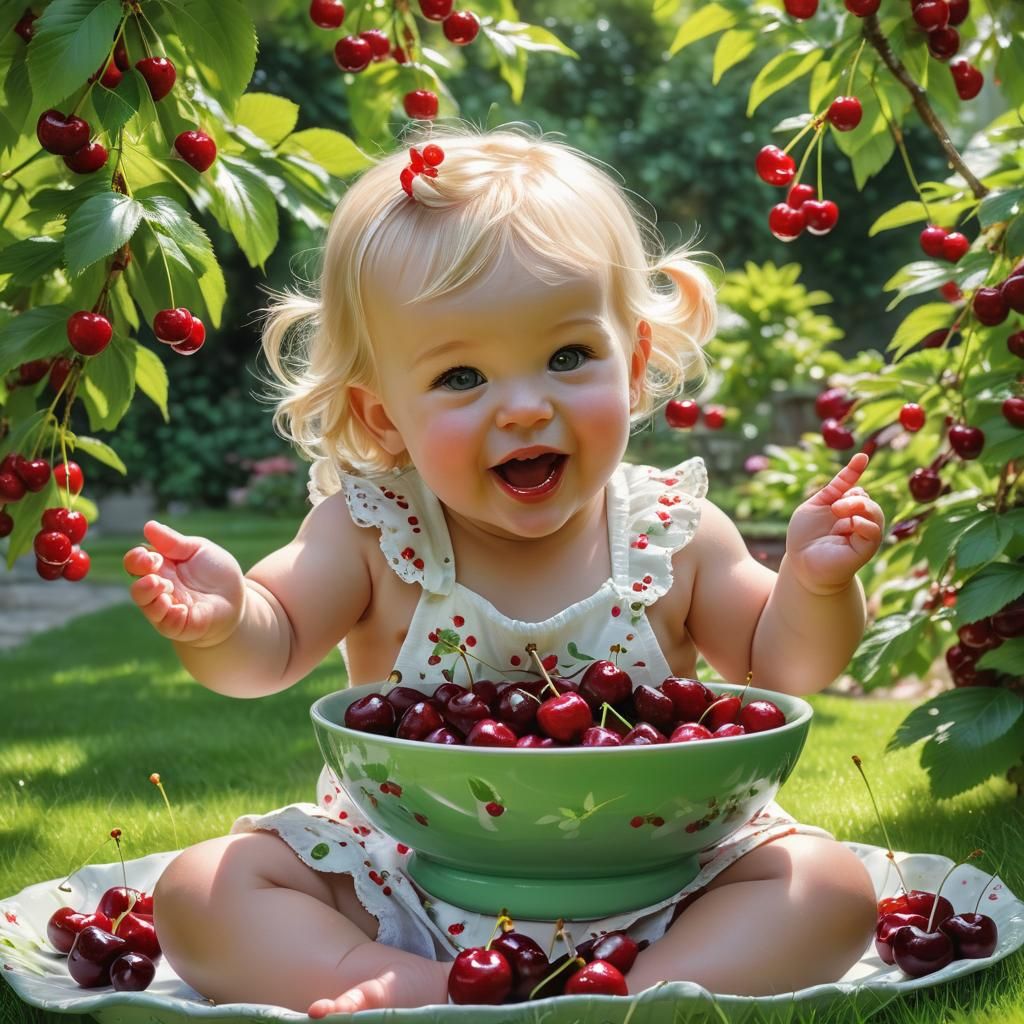 “Yummy cherries”