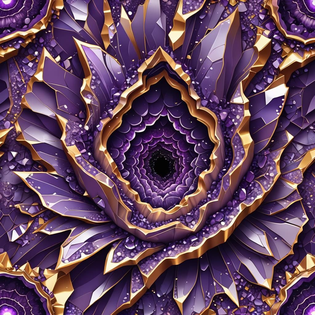 Purple Geode #2