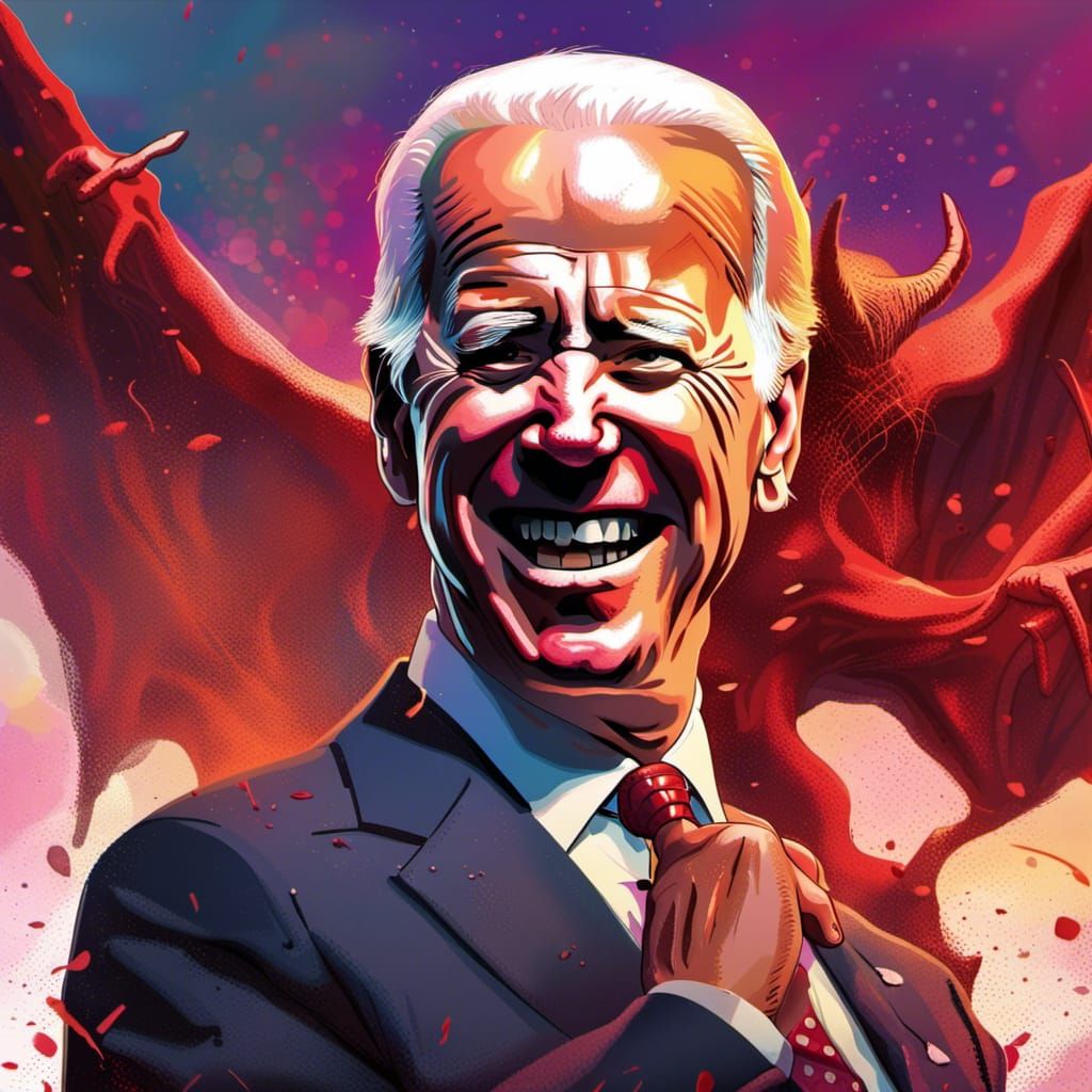 President Biden Against The People - AI Generated Artwork - NightCafe ...