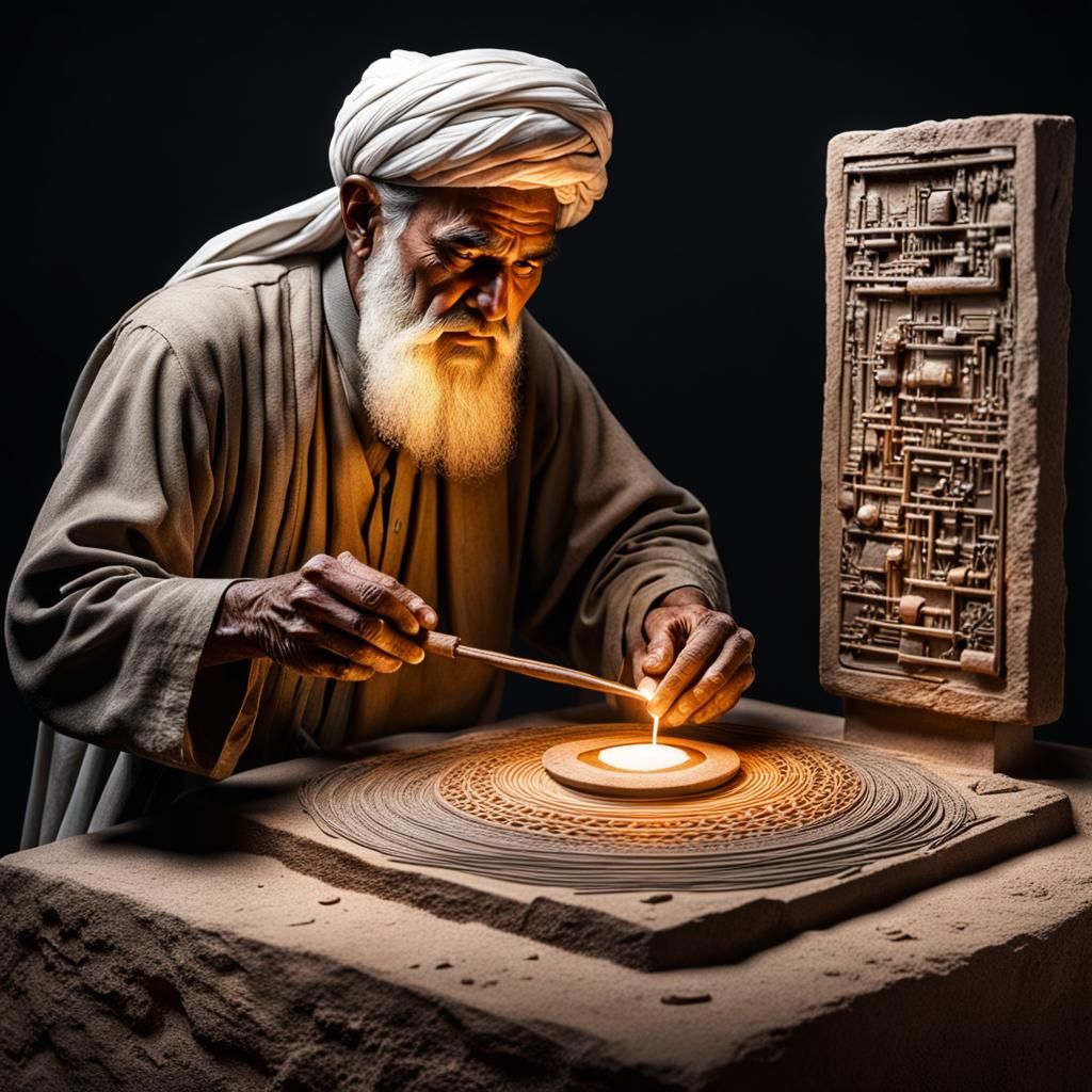 Inventor of the Bagdad battery.  by @Real Courte