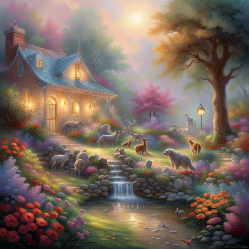 Garden Across the Rainbow Bridge