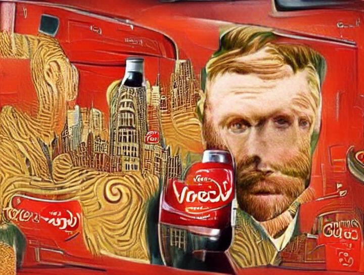 Vincent van Gogh Travels in a Time Machine to 1930s New York...