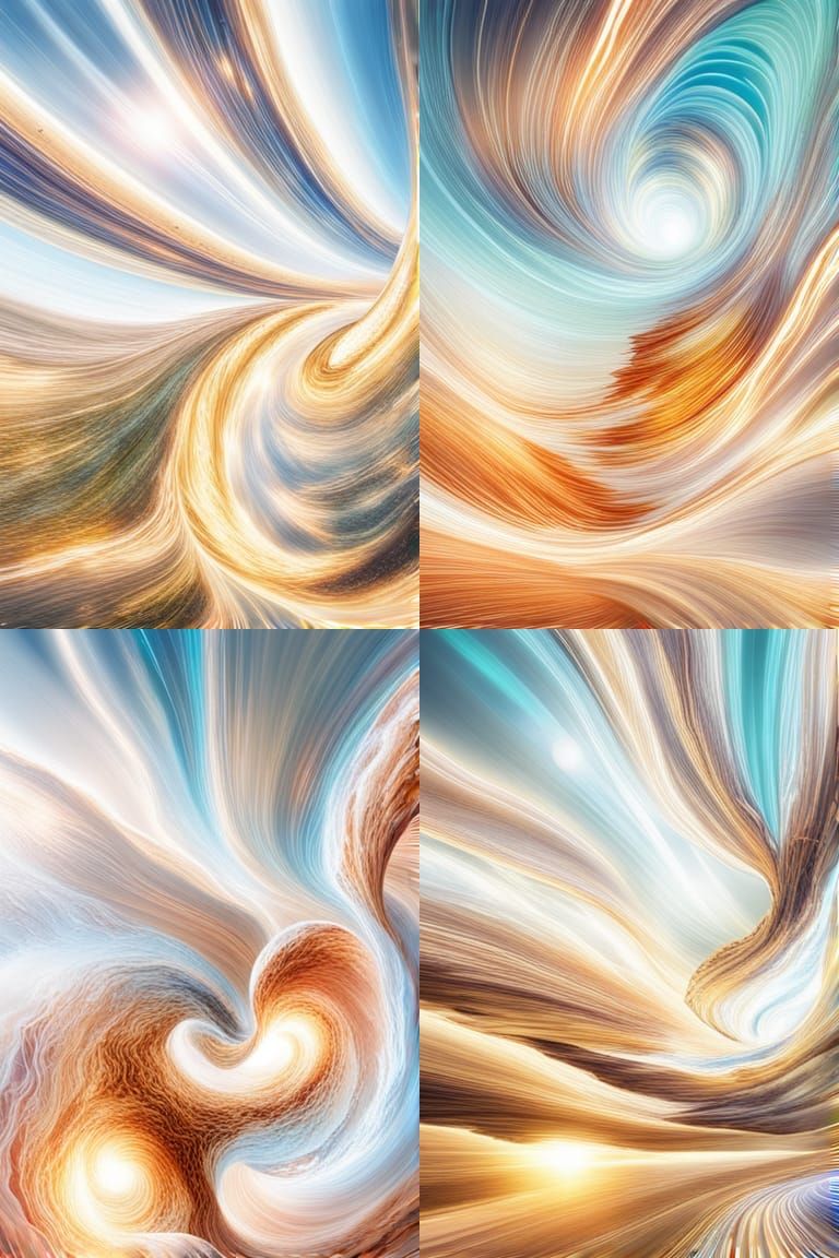 Creation of life. Hyperspace. Realistic picture. Artificial ...
