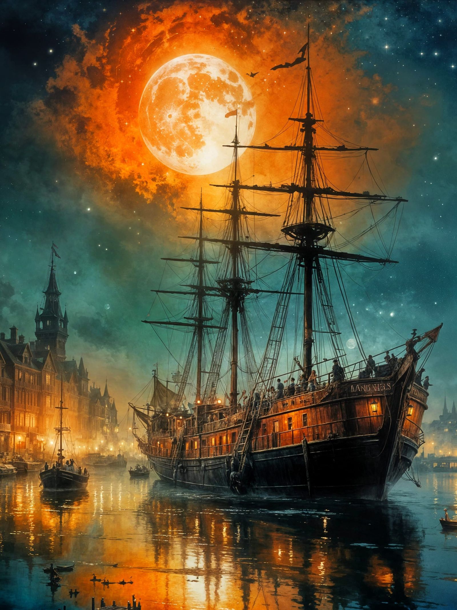 Open Sea is Calling! Anchors Up!  by @Nikko P