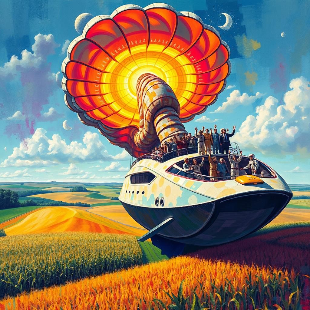 AlienTech Promo Tour AI Generated Artwork NightCafe Creator