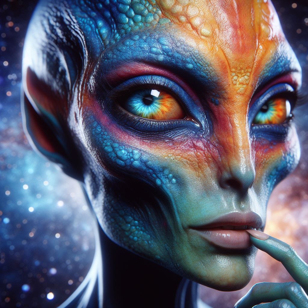 Portraits of a Serial Creator : She's Alien I I