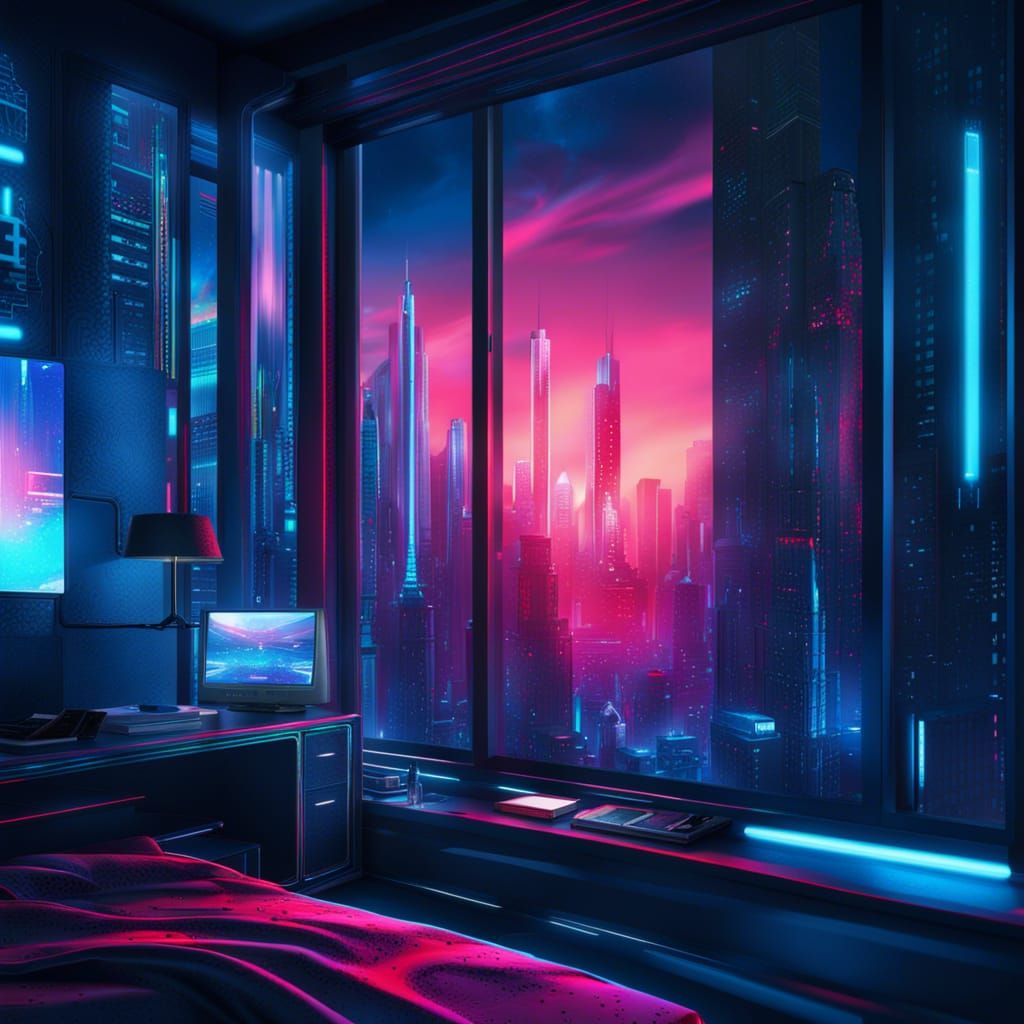 Bedroom Cityscape
