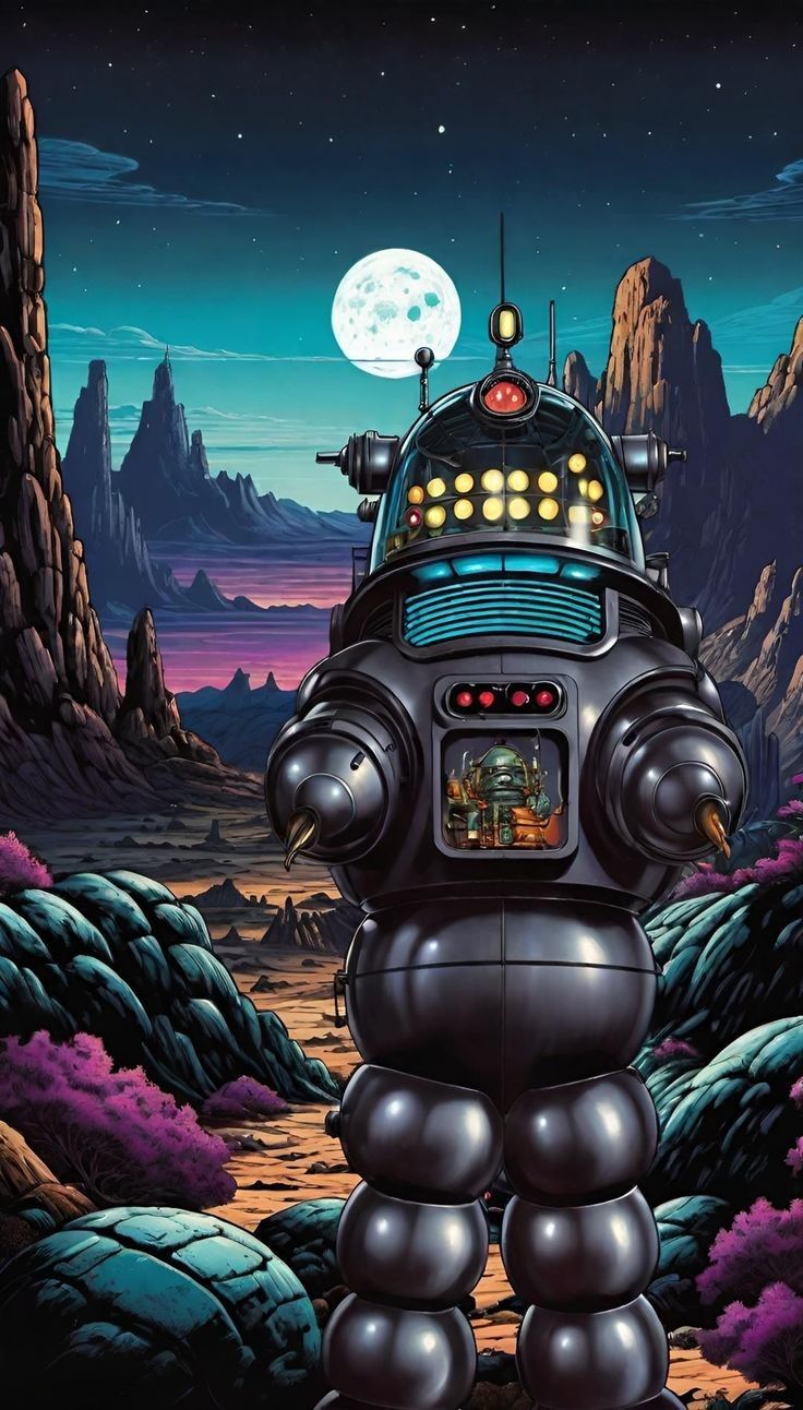 Robbie the Robot from The Forbidden Planet Movie