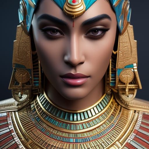 Ancient Egyptian Queen - AI Generated Artwork - NightCafe Creator