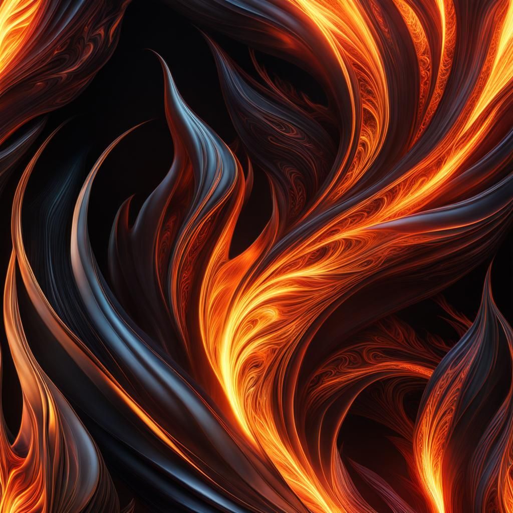 Mesmerizing Flames 4