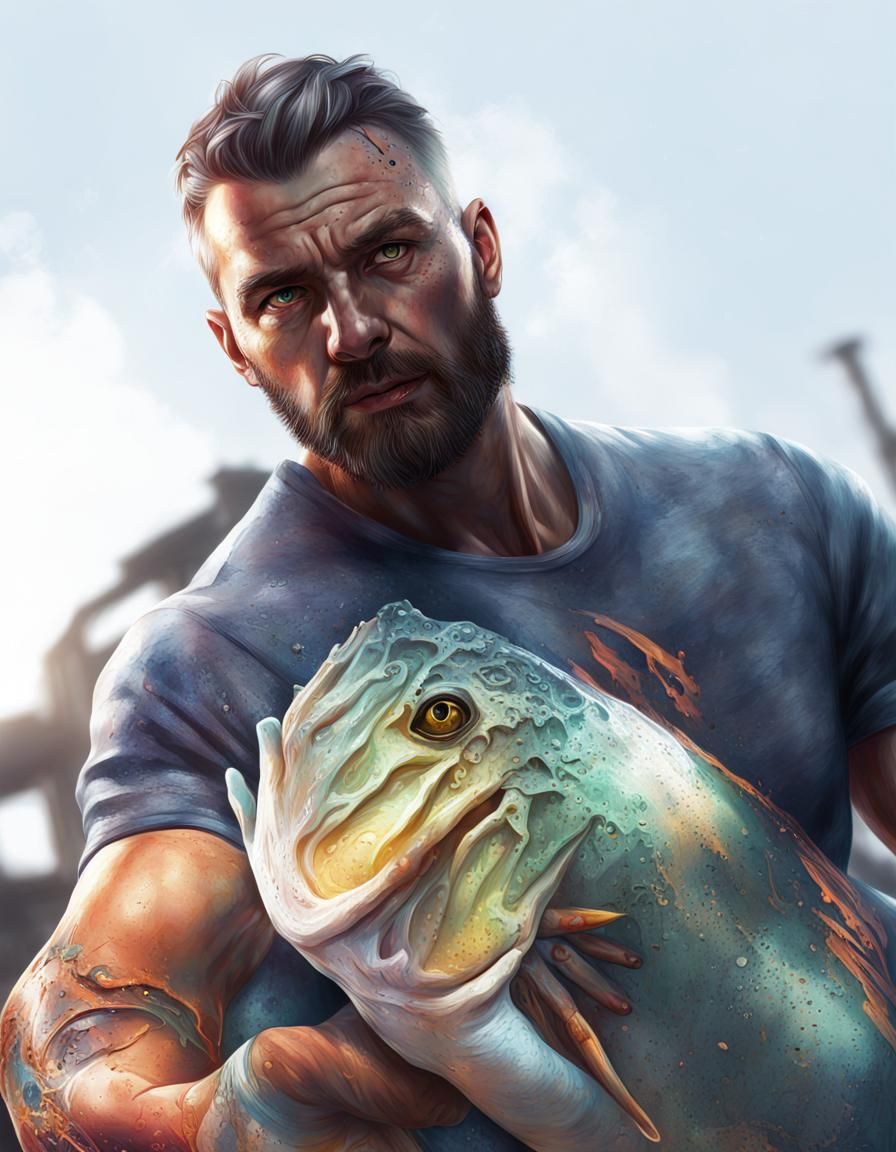 Hyperrealistic, splash art, concept art, mid shot, intricate...