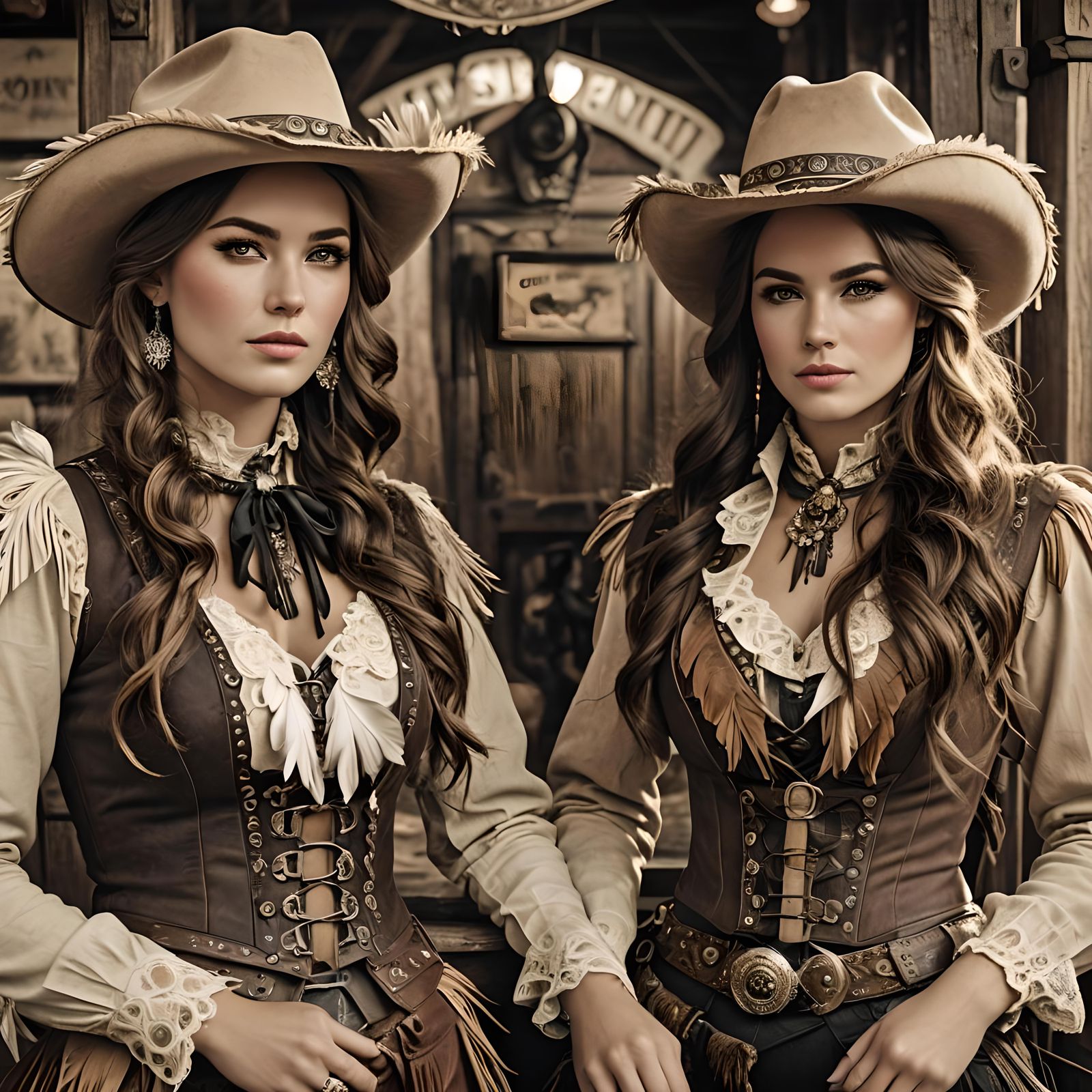 1875 Cowgirls #539