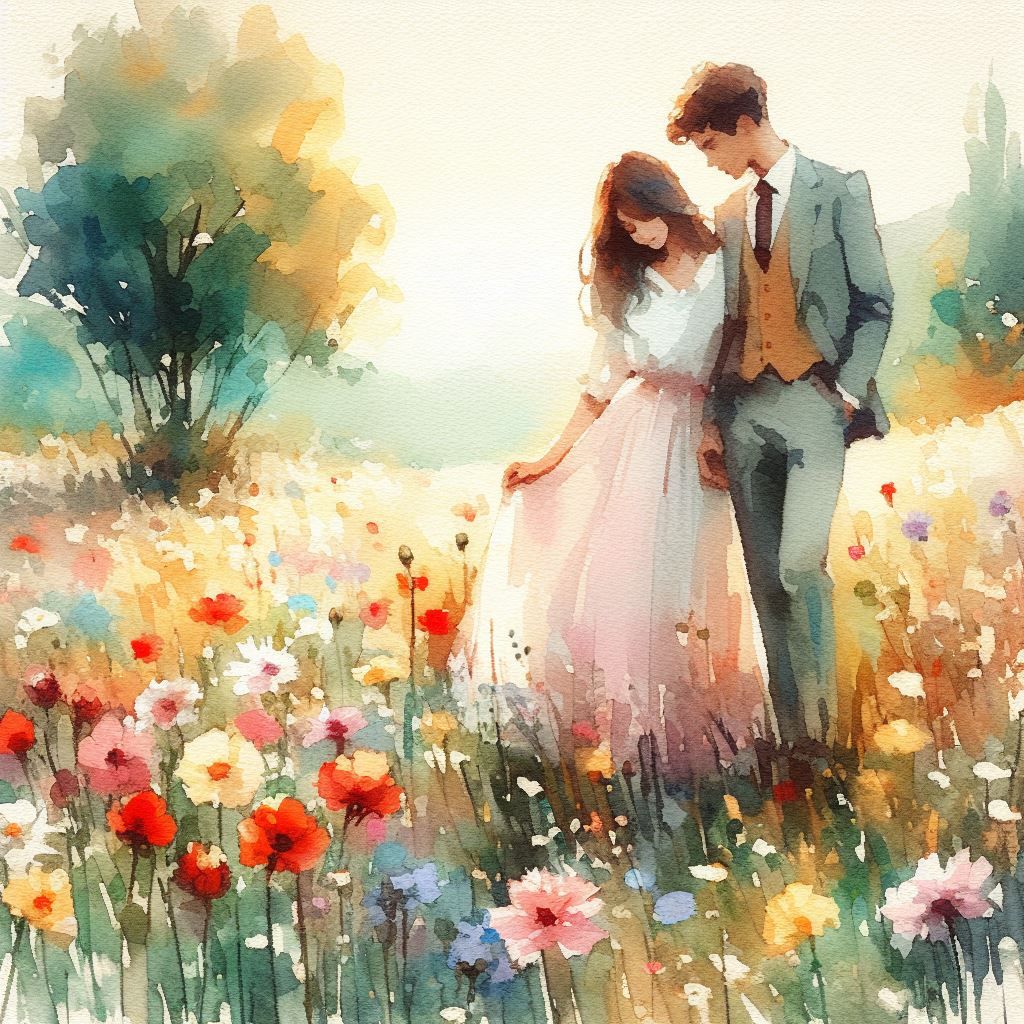 "frisch verliebt" by Monet