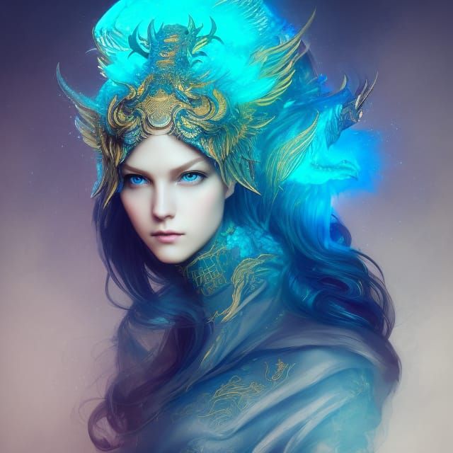 Ethereal Lady - Ai Generated Artwork - Nightcafe Creator