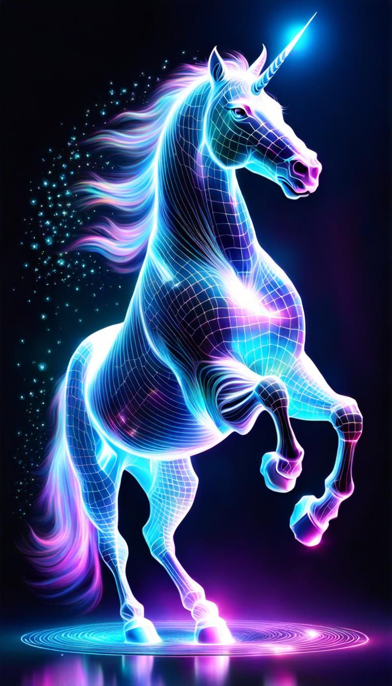 Unicorn  by @Hemp Heart Art