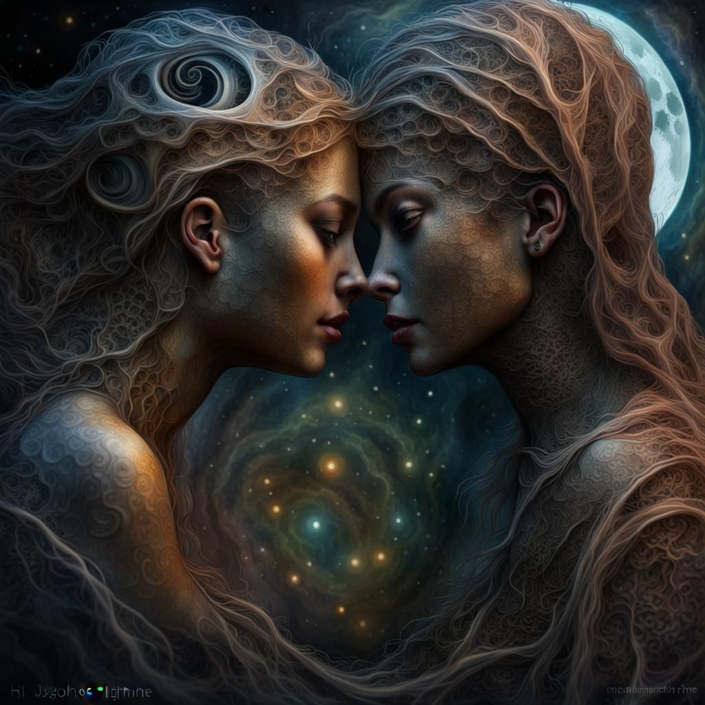 Soulmates - AI Generated Artwork - NightCafe Creator