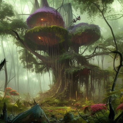 Creepy Treehouse