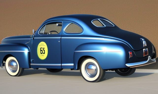 1944 ford coupe blueprint scamatics - AI Generated Artwork - NightCafe ...