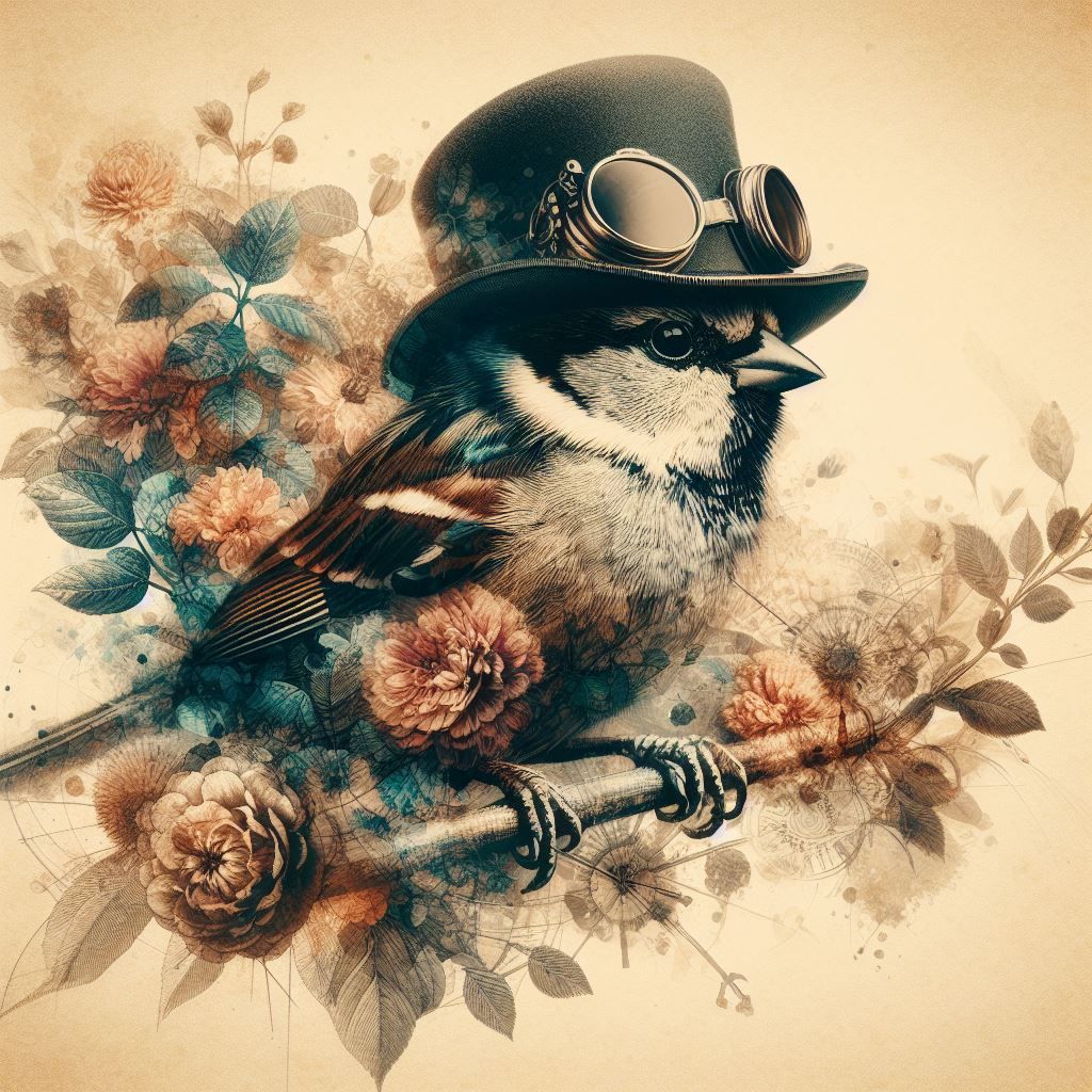 Steampunk Sparrow.