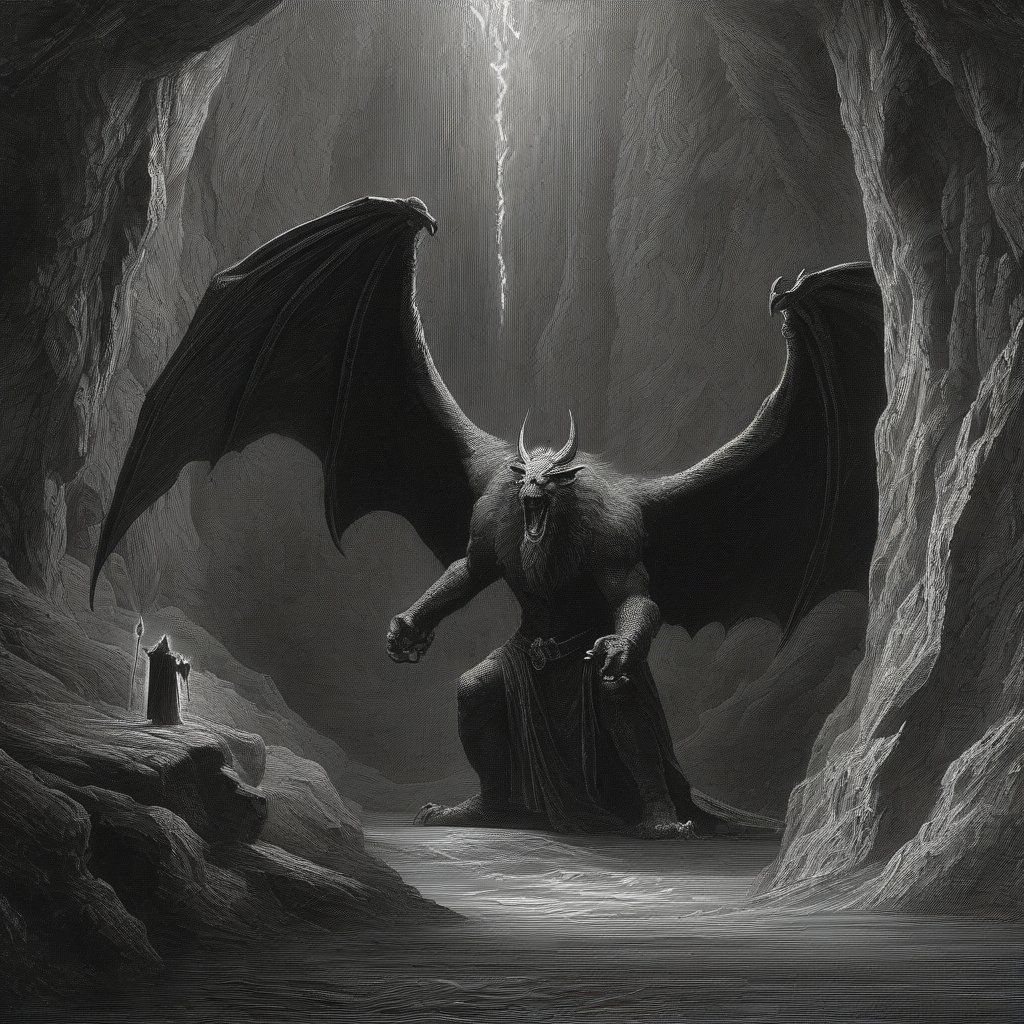 Lord of the Ring 19th Edition : Gandalf meets the Balrog