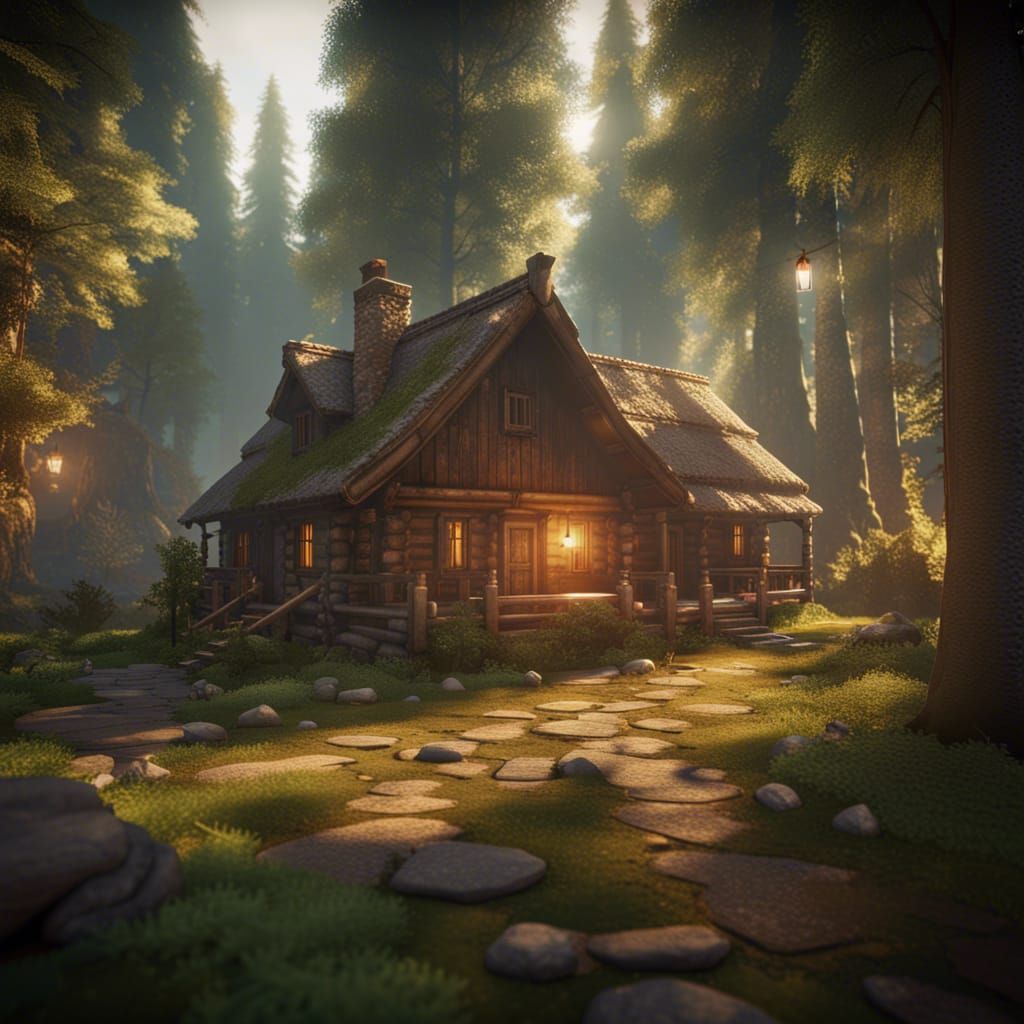 Woodland retreat  by @Legs Million