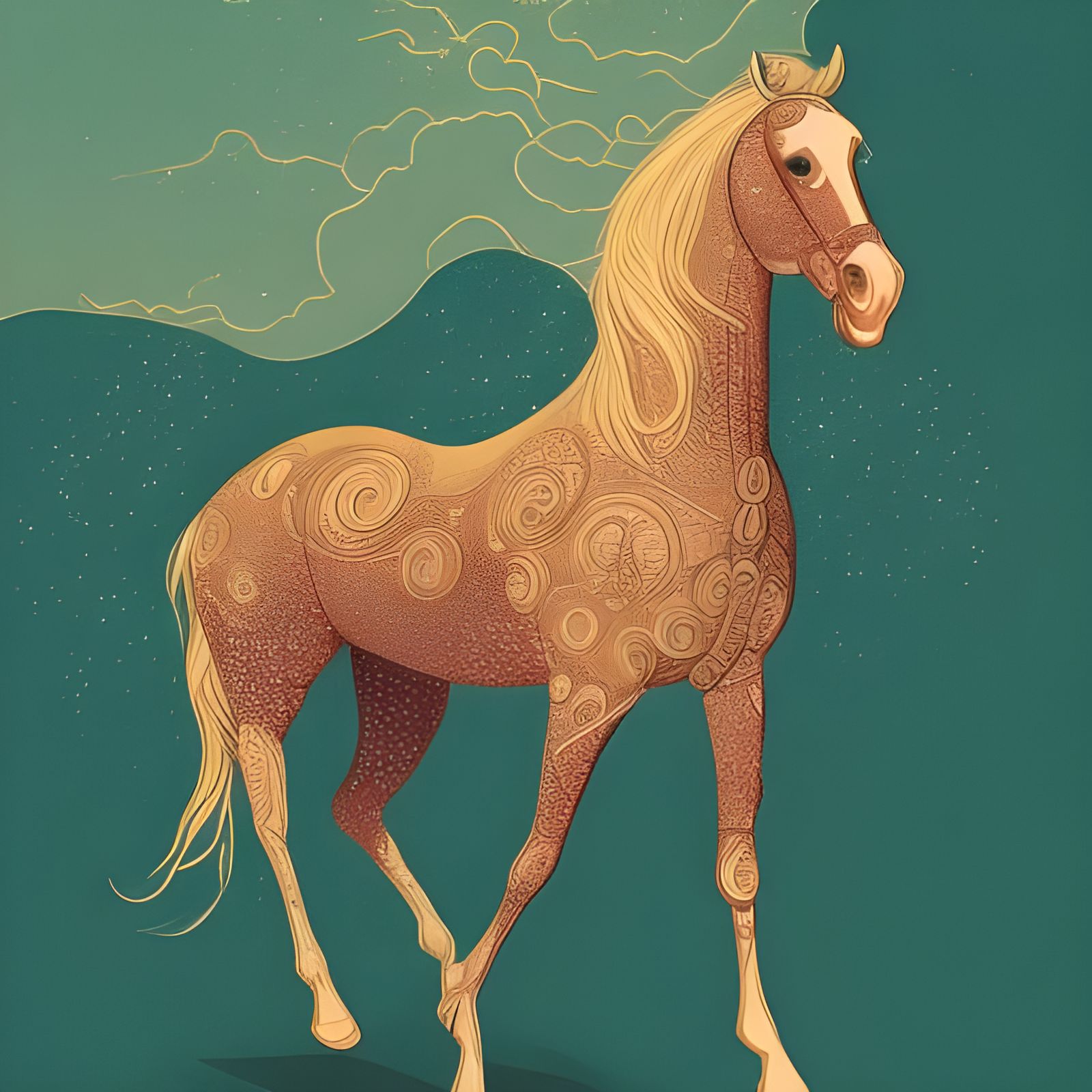 Victo Ngai's Horse